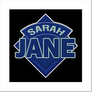 Sarah Jane Smith COMPANION - Doctor Who Style Logo Posters and Art